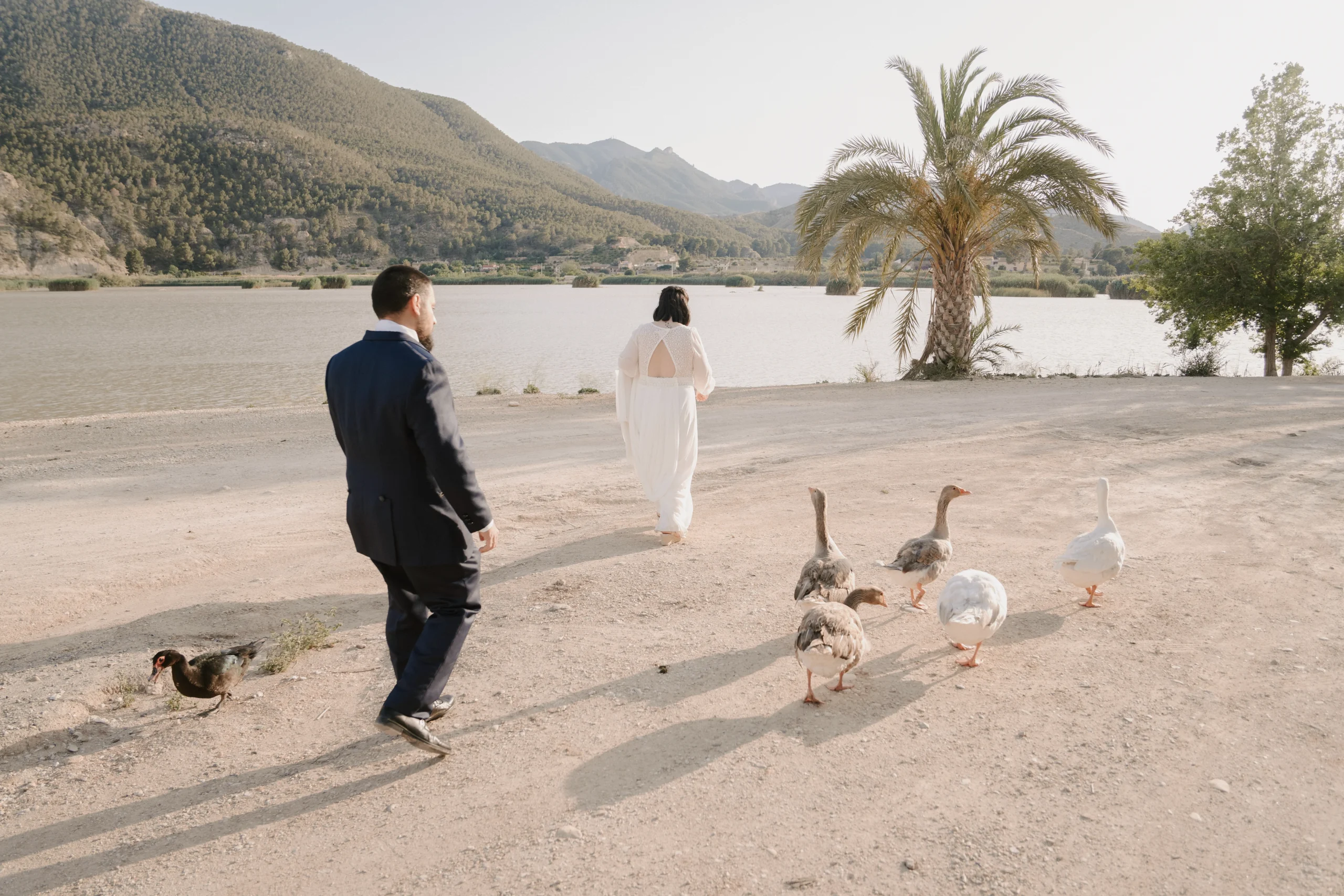 Sesión postboda en el embalse de Los Ojos — fotógrafo de bodas Murcia Sergio Bodas